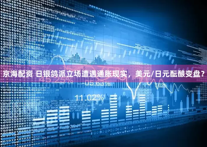 京海配资 日银鸽派立场遭遇通胀现实，美元/日元酝酿变盘？